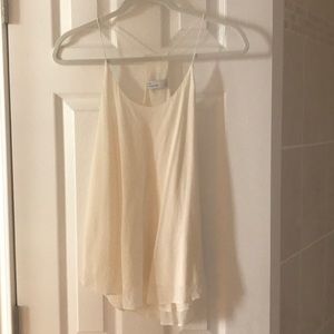 Grana Silk Halter Ivory Cami